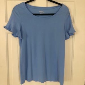 Lilly Pulitzer Ruffle Sleeve T-shirt